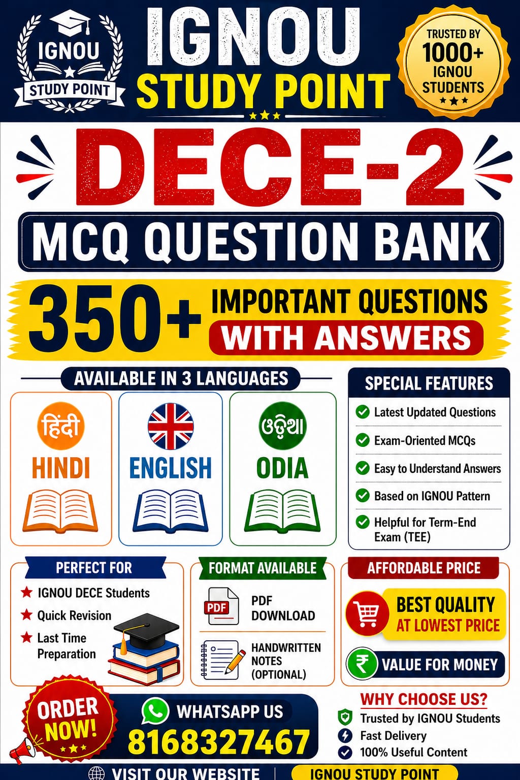 DECE -2 MOST IMPORTANT 350+ QUESTIONS 2026