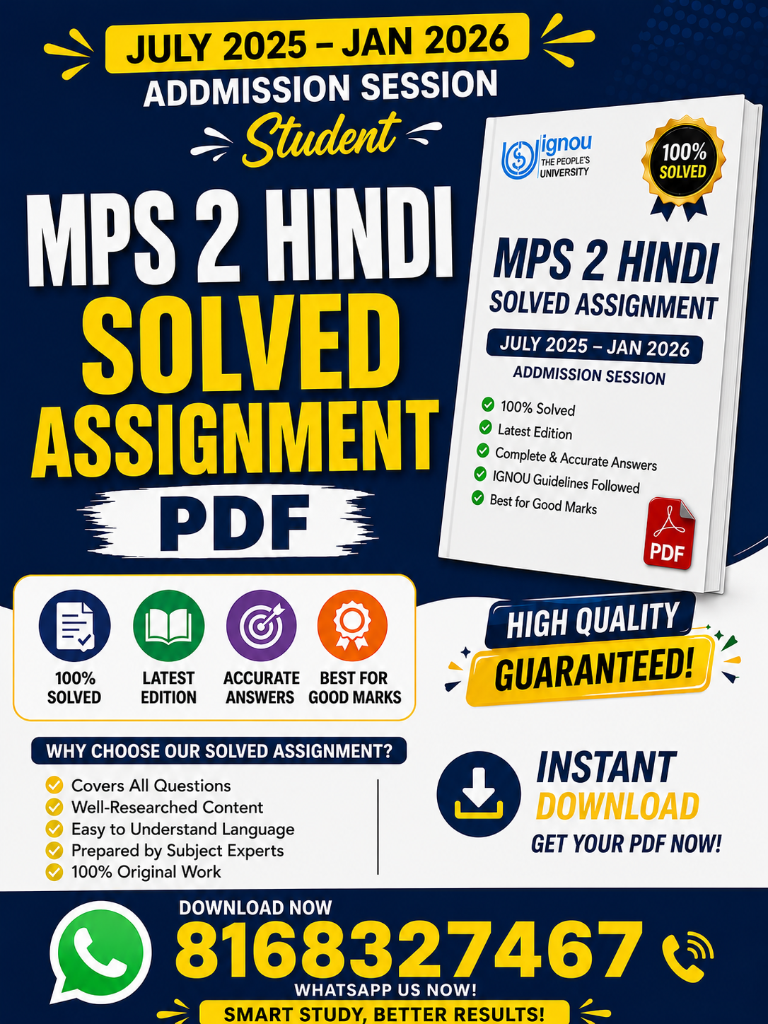 MPS 2 HIDI ASSIGNMENT 2025-26