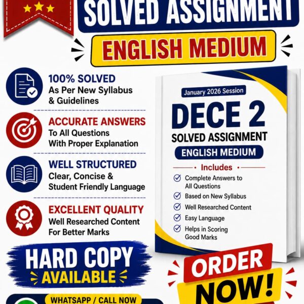 dece 2 solved assignemnt 2026 english